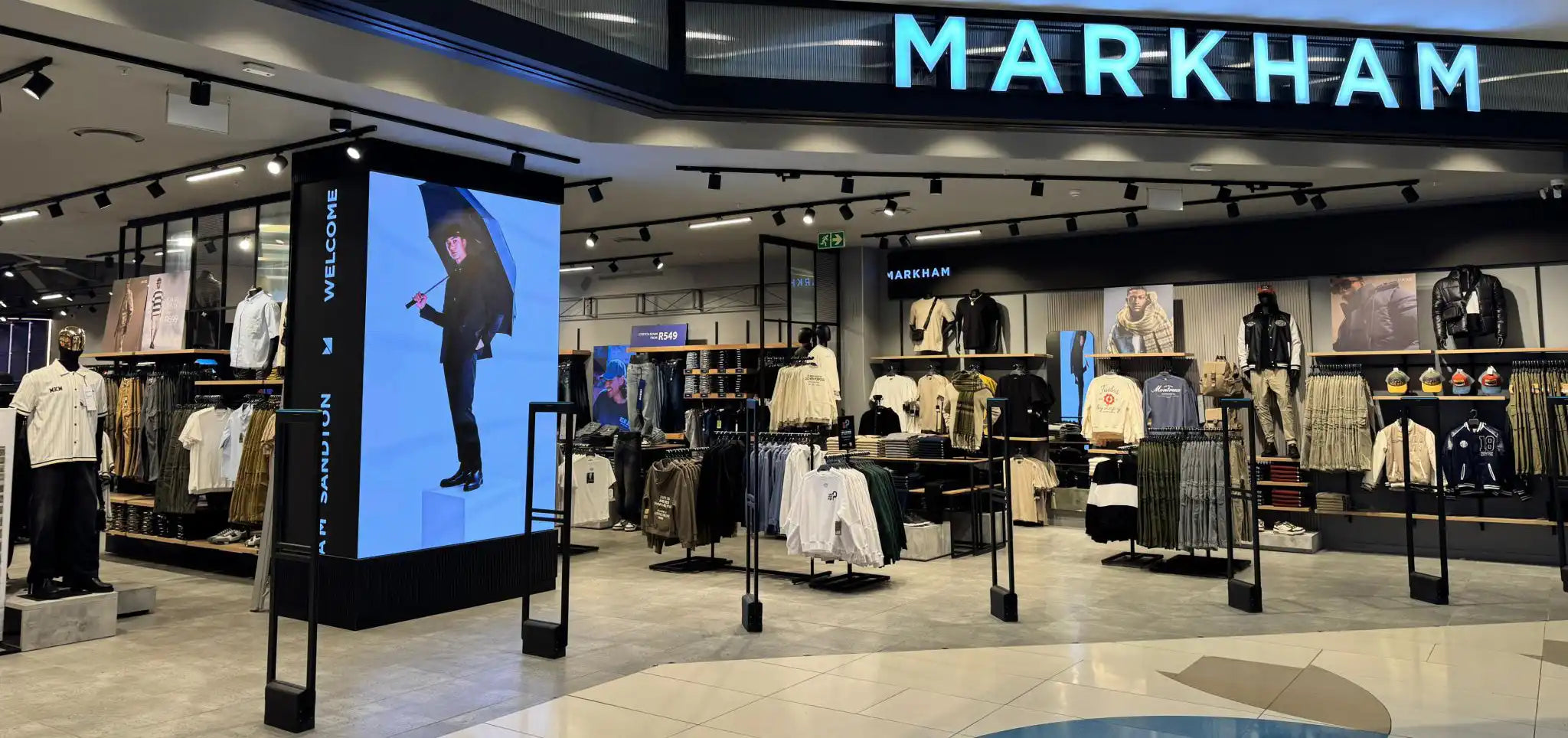 Markham Sandton City Johannesburg – Professionelle Ladenbeschallung mit SMART Audio